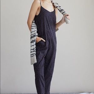Sundry Leopard Cheetah Jumpsuit Jumper Large $220